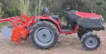 Trator Yanmar F175 com Alfaia