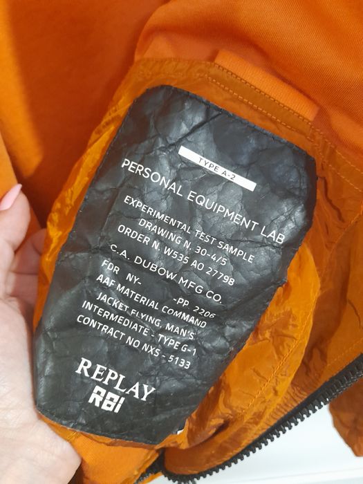 Replay чоловіча куртка вітровка бомбер L