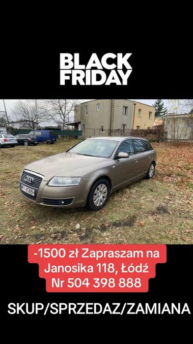 Audi A6C6 2.4 benz.+ LPG Automat, Hak. Pierwszy Wł. w PL Nowa cena!