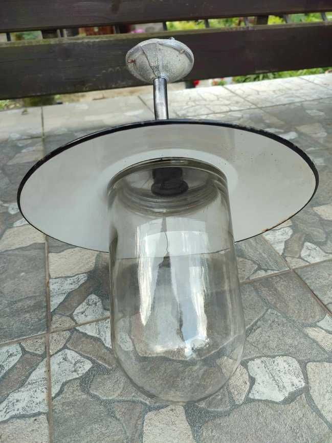 Przedwojenny kinkiet,lampa przed dom,art deco