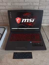 Ноутбук MSI MS-16JF ігровий i5 8300h gtx1050 ssd256 8gb ddr4
