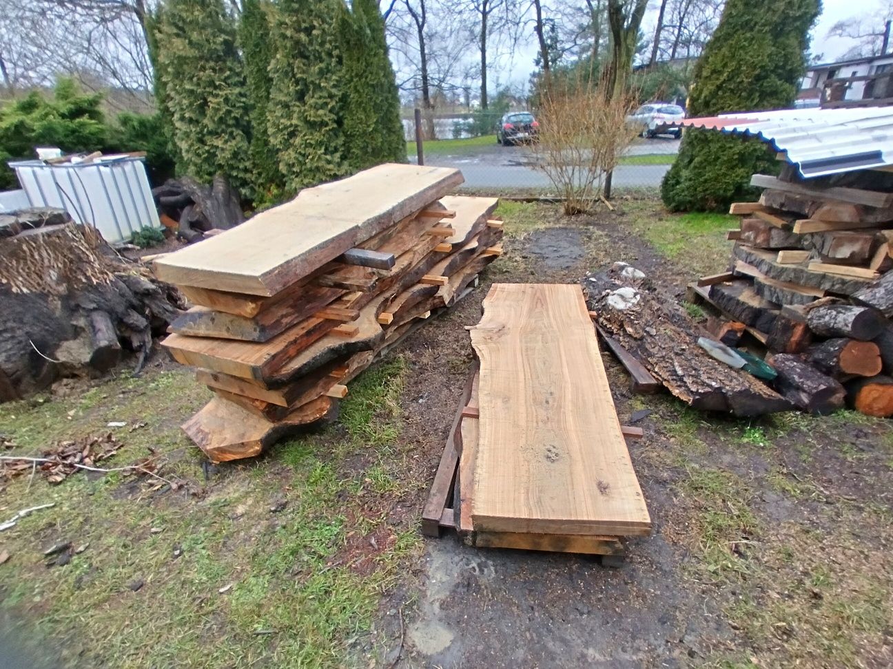 Foszty i plastry live edge na stoły,blaty oraz wiele innych projektów.