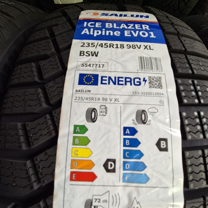 235/45R18 Sailun zima Roczne ubezpieczenie