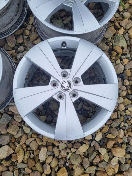Диски легкосплавні 5 112 R 17 SKODA Оригінал