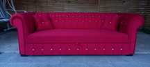 Sofa Chesterfield IV III II I, narożniki.