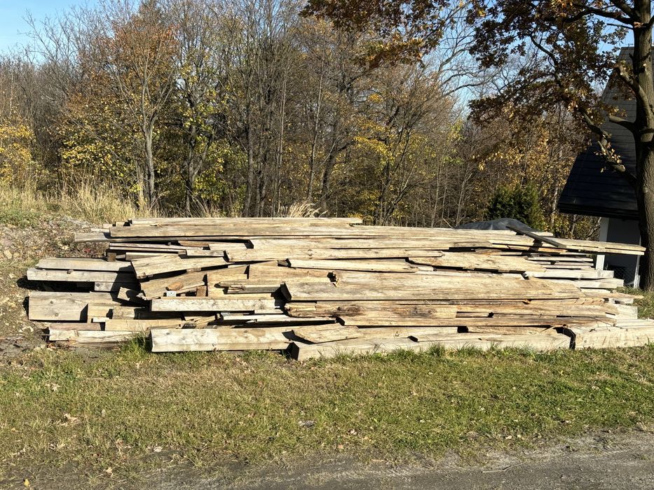 Drewno po budowie