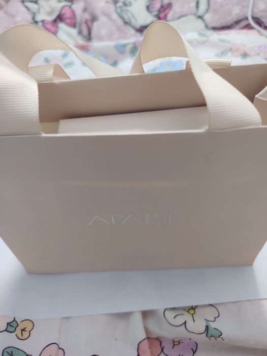 APART Srebrny KOMPLET Nieskończoność (Naszyjnik + Bransoletka) Ag 925