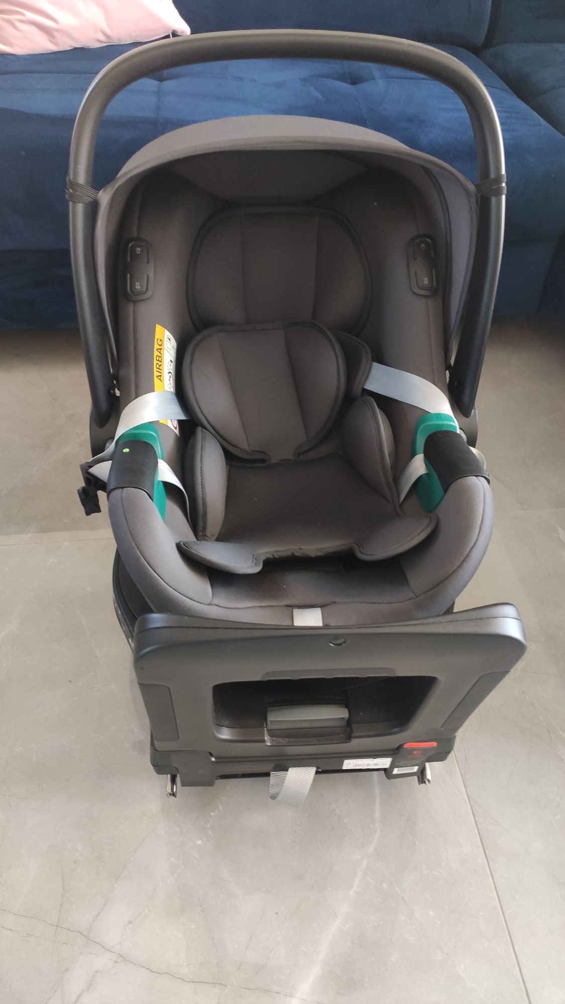 Fotelik z baza isofix Britax Romer iSENSE LED 0-13kg GWARANCJA