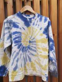 bluza pull&bear tie dye S