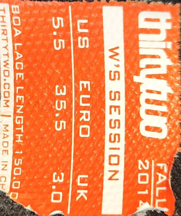 Сноубордичні черевики thirtytwo session 35.5р 22см