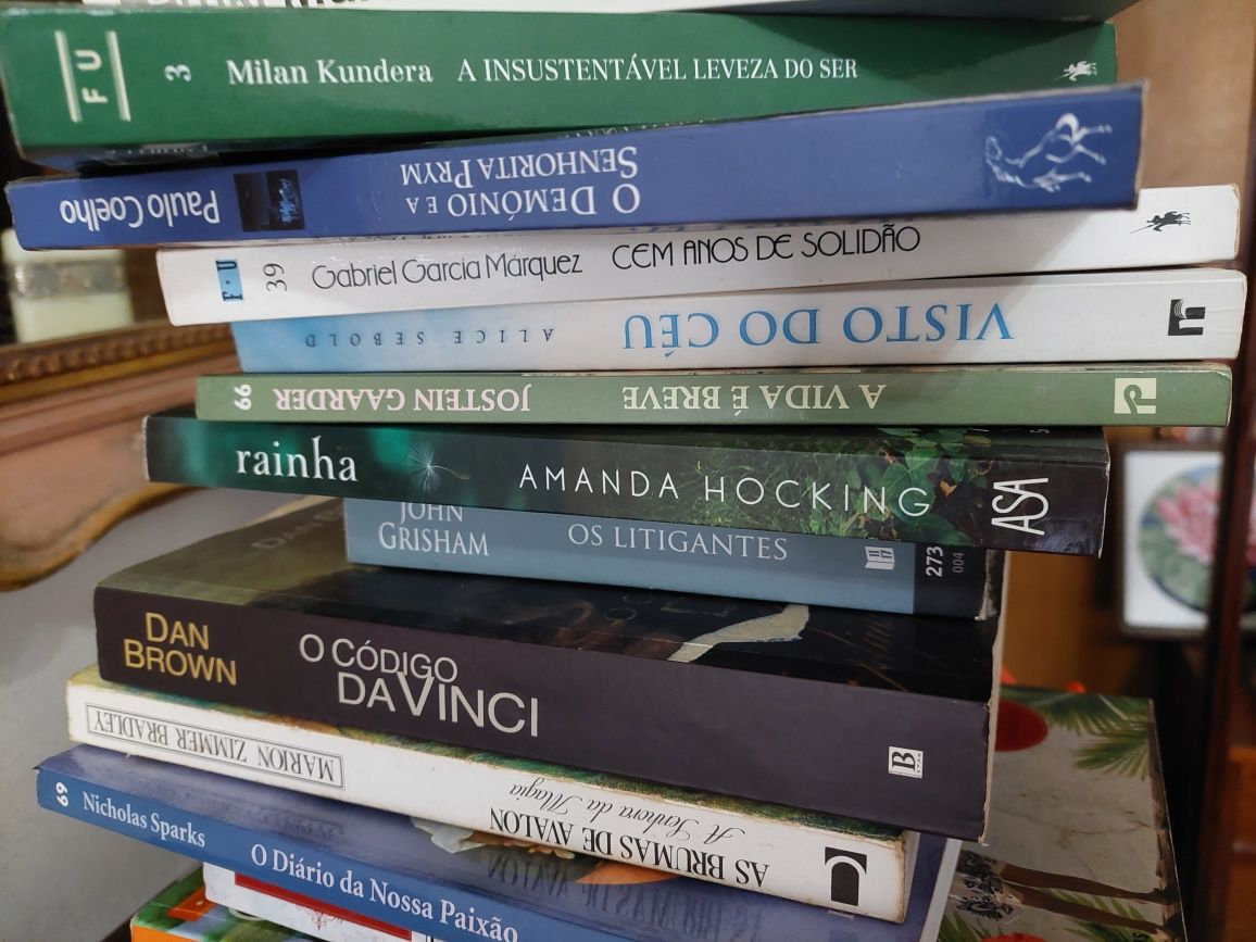 Vários Livros, preço unitário