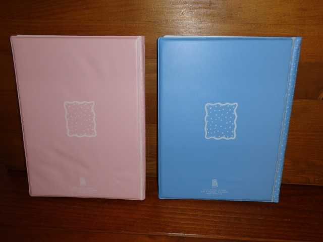 Albúns para fotos de bébé ou criança pequena, par