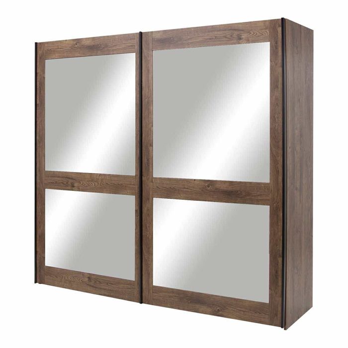 MADRID Szafa przesuwna z dużym lustrem