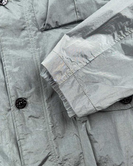 Куртка STONE ISLAND 41620 Nylon Metal Watro-Tc In Econyl Lead Grey
