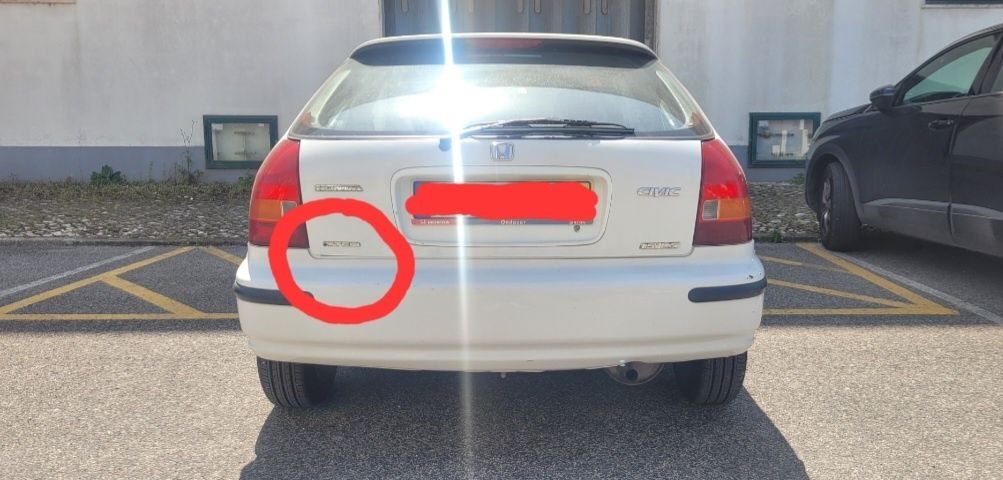 Mala | Spoiler Honda Civic ej/ek hatchback
