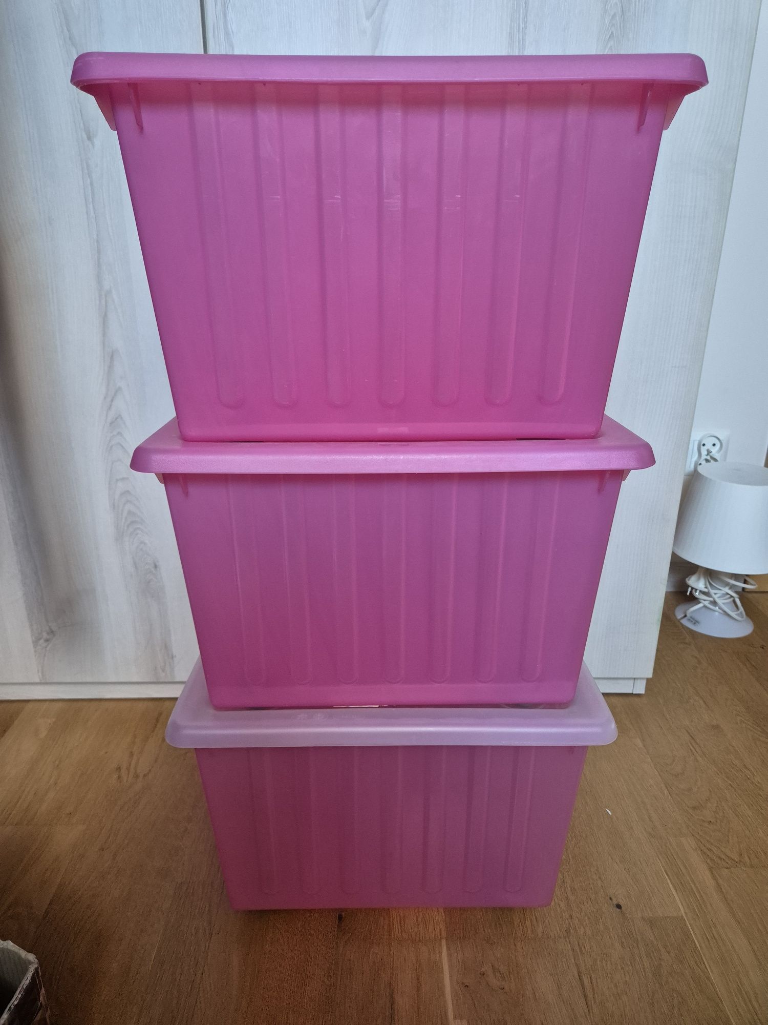 Pojemniki Vessla Ikea 3 sztuki