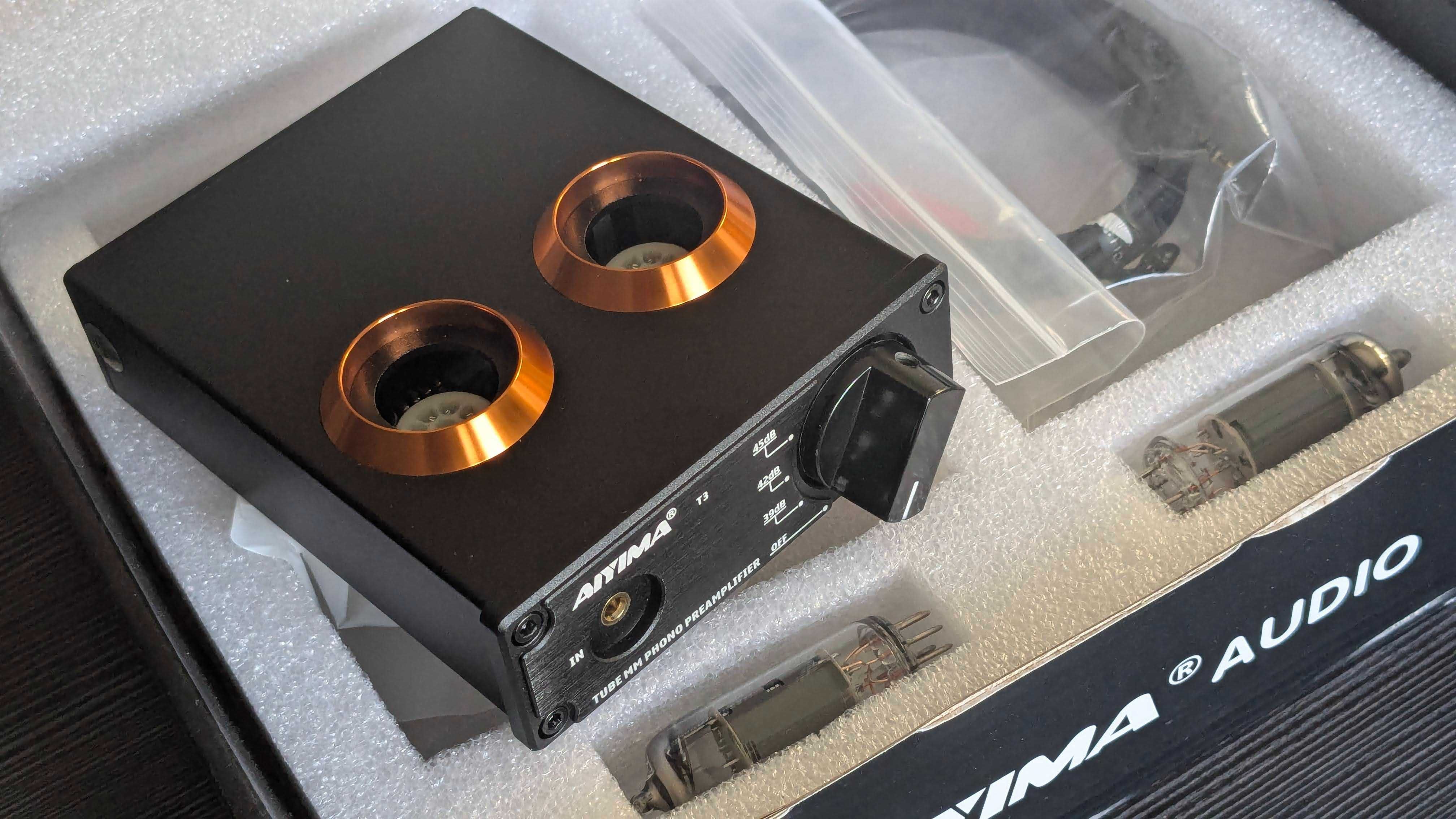 Przedwzmacniacz gramofonowy lampowy Hi-Fi