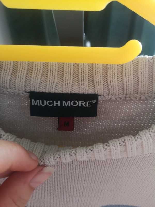 Much More sweter męski szary r. M