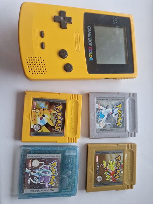 Pokemon Silver na Nintendo Gameboy