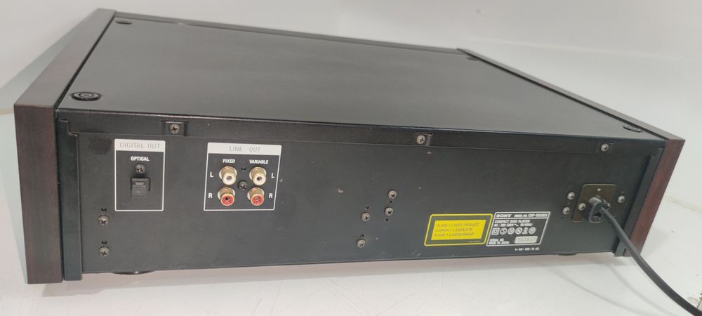 SONY CDP-X555ES CD Player Conversor Linear de Alta Densidade VINTAGE