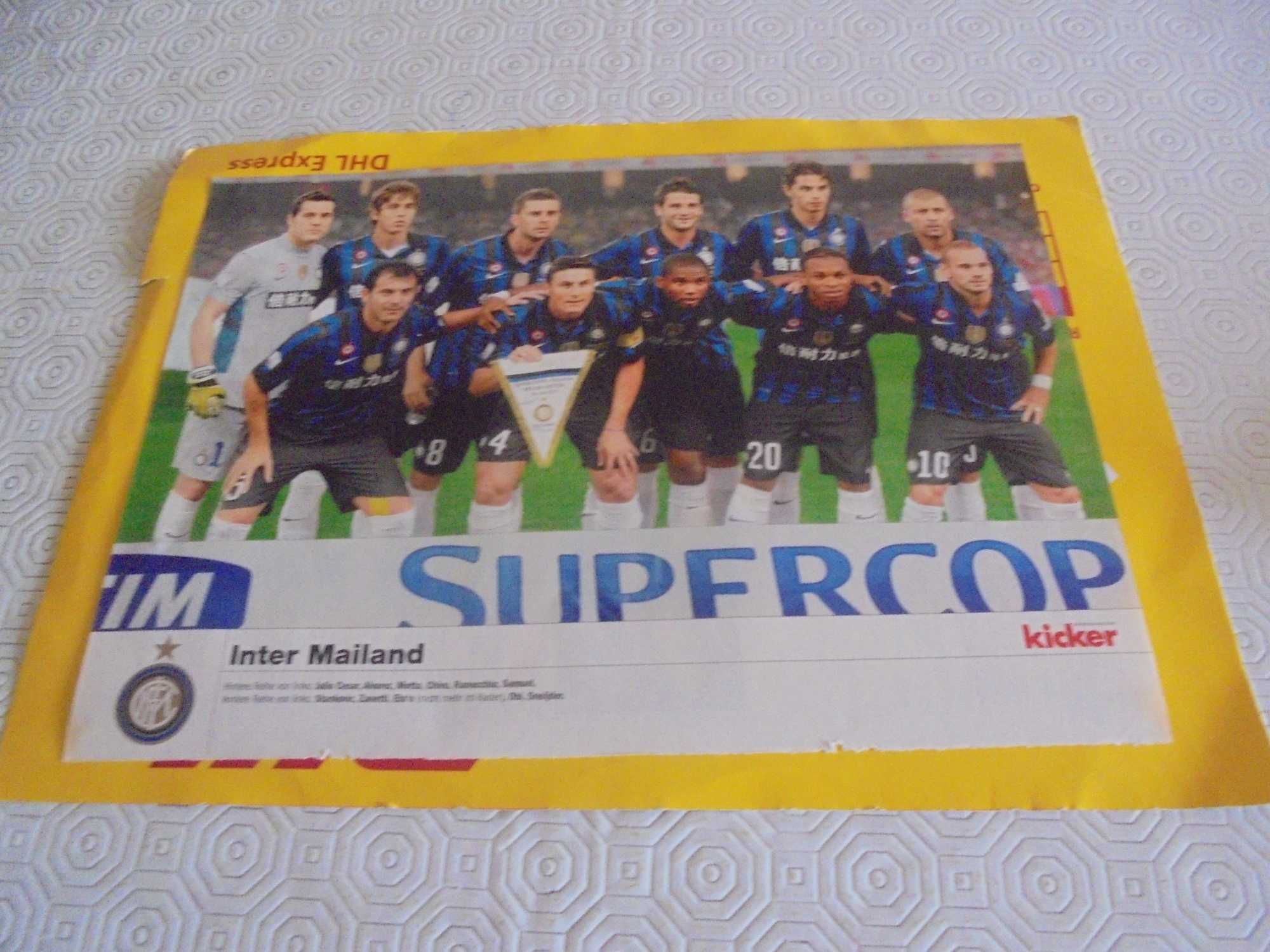 Posters (21,5 X 30) de equipas de futebol na Champions League 2011-12