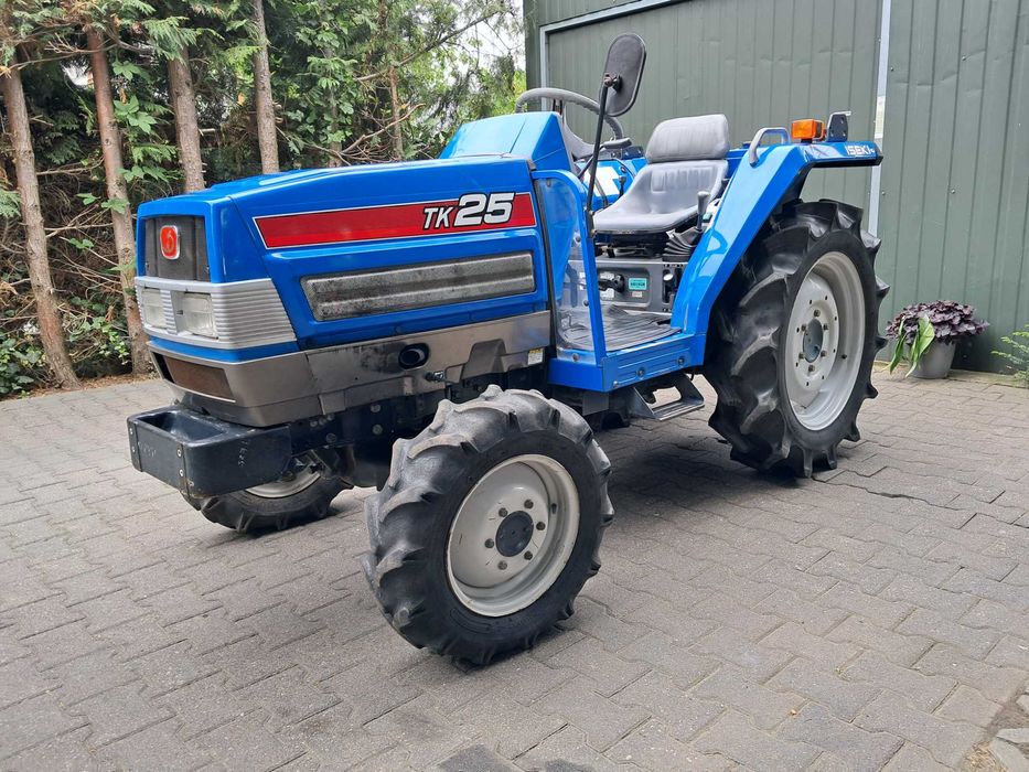 Traktorek Iseki TK 25 wspomaganie, rewers jak nowy 800 mth