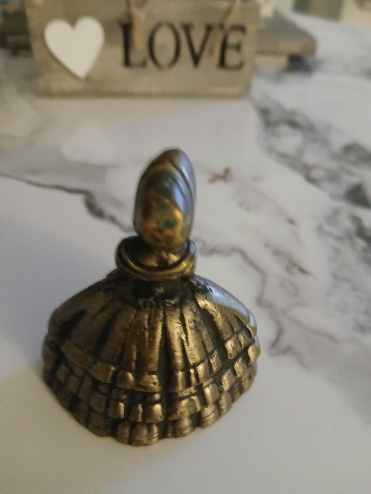 Campainha de mesa Dama antiga