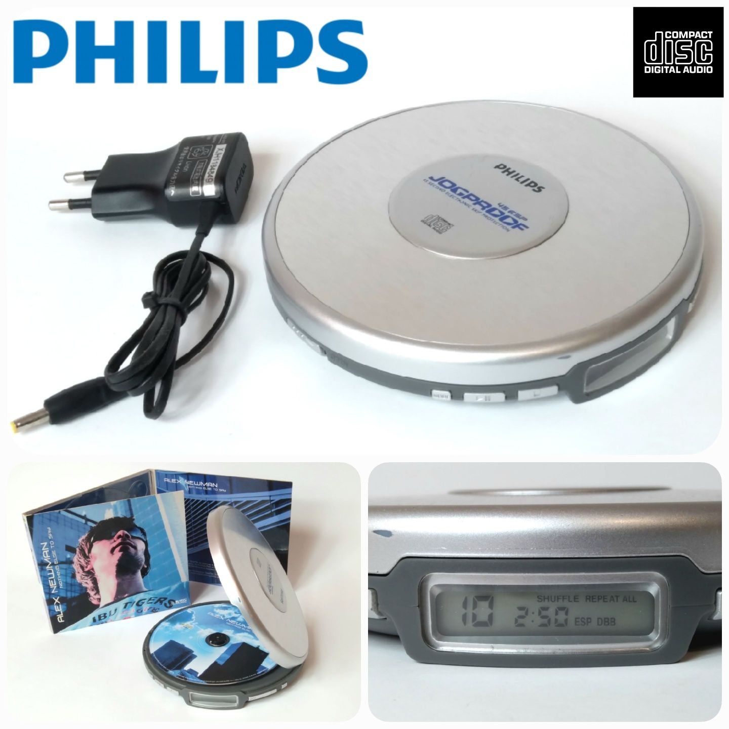 CD плеер PHILIPS AX2330/00 + блок питания