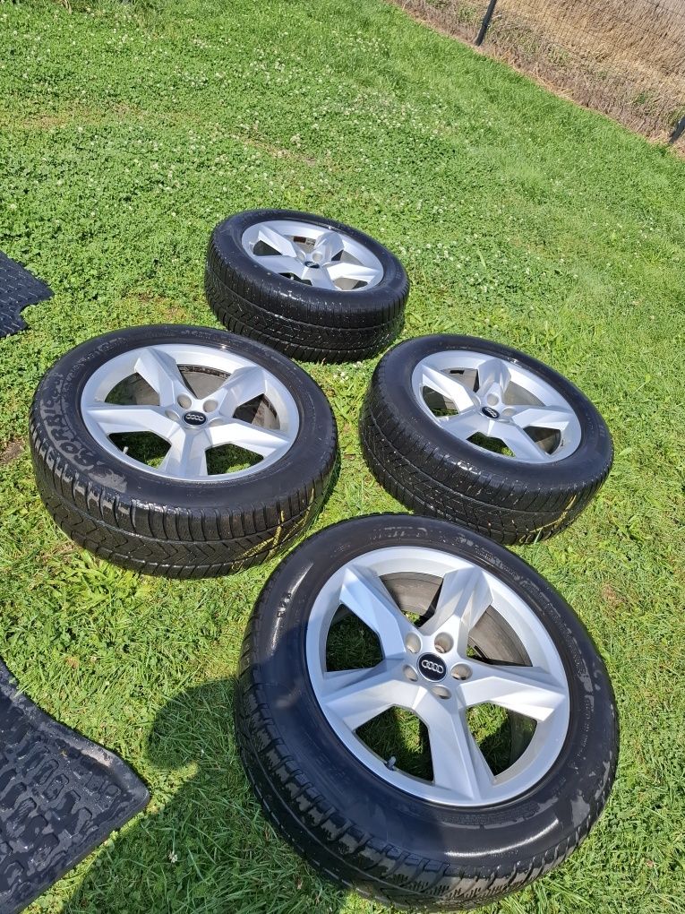 Koła felgi audi R19 Q7 oryginalne felgi opony zima