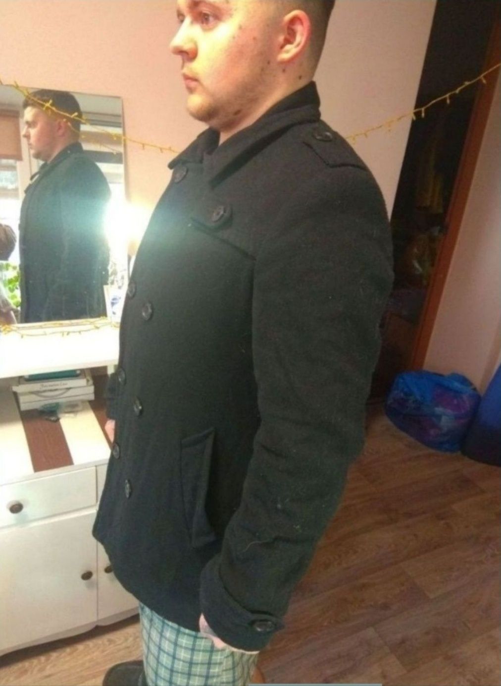 Продам кашемировое мужское зимнее пальто