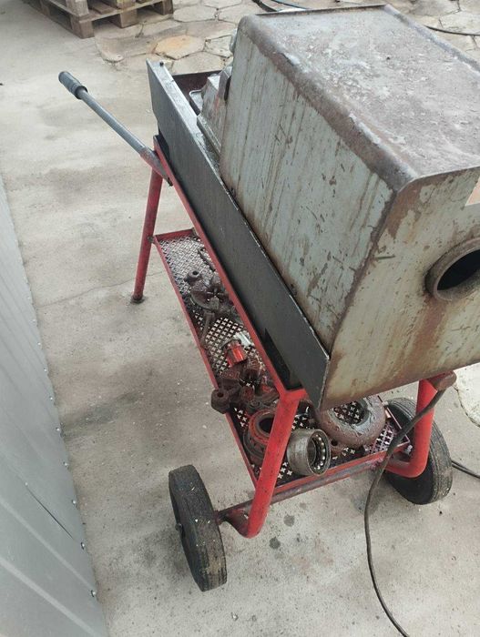 Elektryczna gwinciarka do rur, Collins, gwintownica Thread-O-Matic