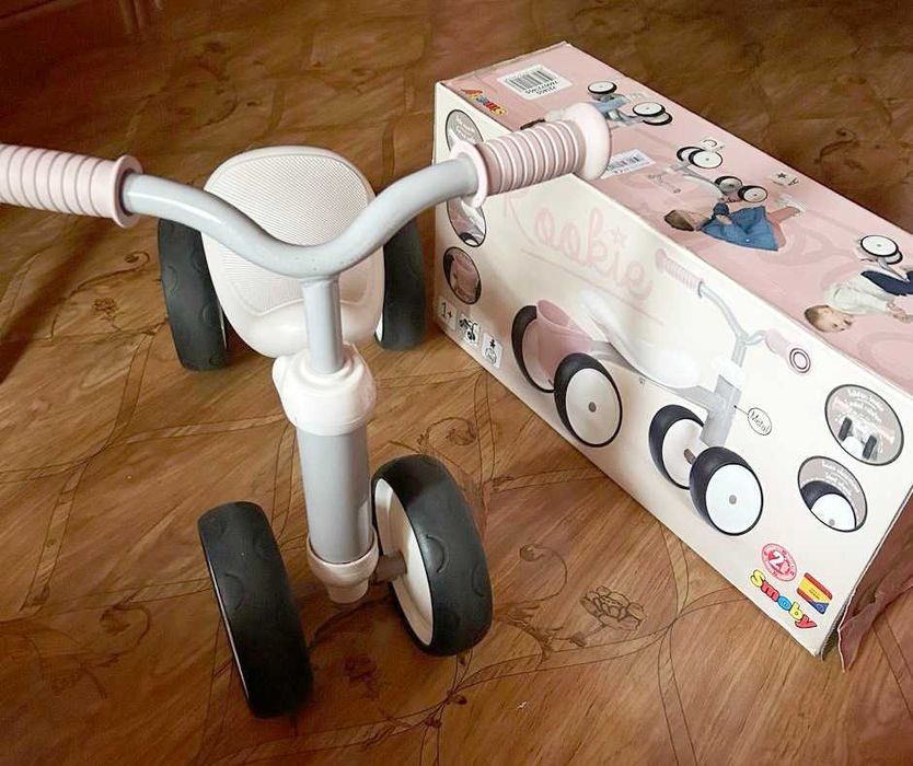 Дитячий металевий біговел Smoby Rookie
