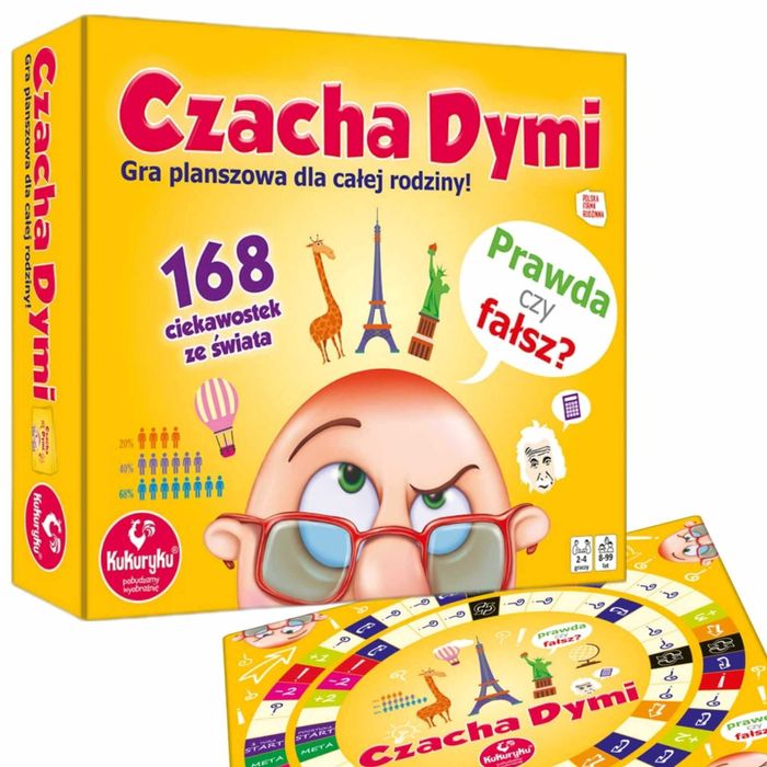 CZACHA DYMI Gra Kukuryku - Zabawa i Trening Umysłu