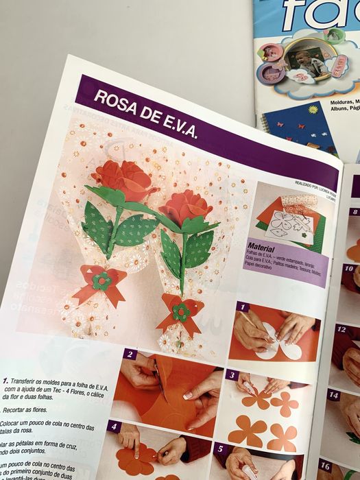 Conjunto 5 Revistas Faça Fácil (Artes Decorativas)