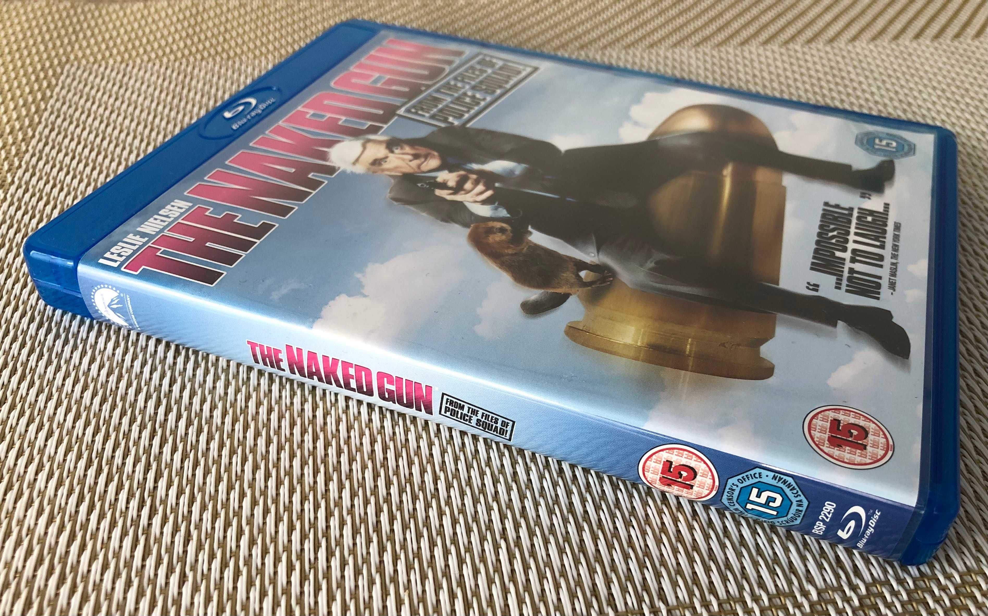 Naked Gun (1988) - Naga Broń  Blu-ray UK brak pl