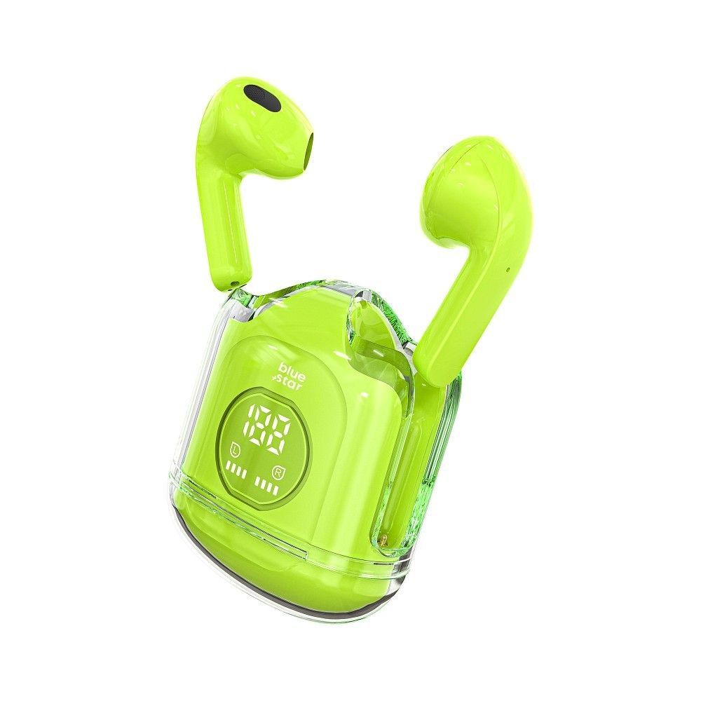 BLUE STAR słuchawki bezprzewodowe bluetooth TWS Fi22 zielone