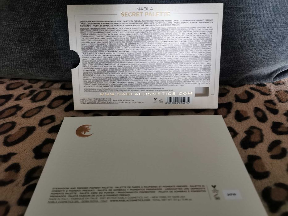 Nabla Secret Palette Paleta Cieni