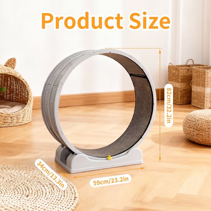 Kołowrotek Dla Kota Bieżnia Fitness