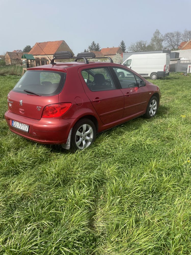 Peugeot 307 1.6hdi 2007r 180tys/km bardzo zadbany