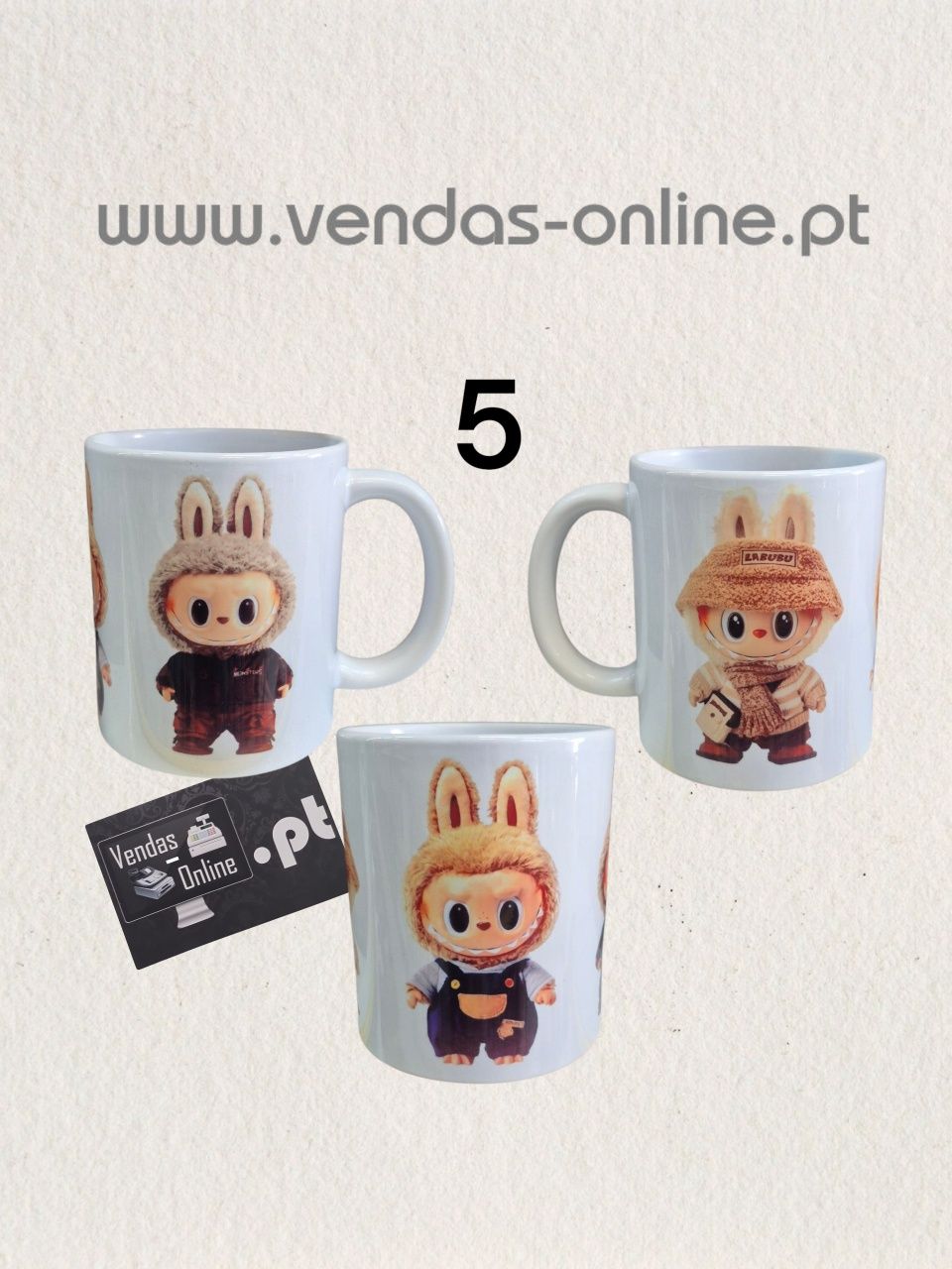 Canecas Labubu NOVA