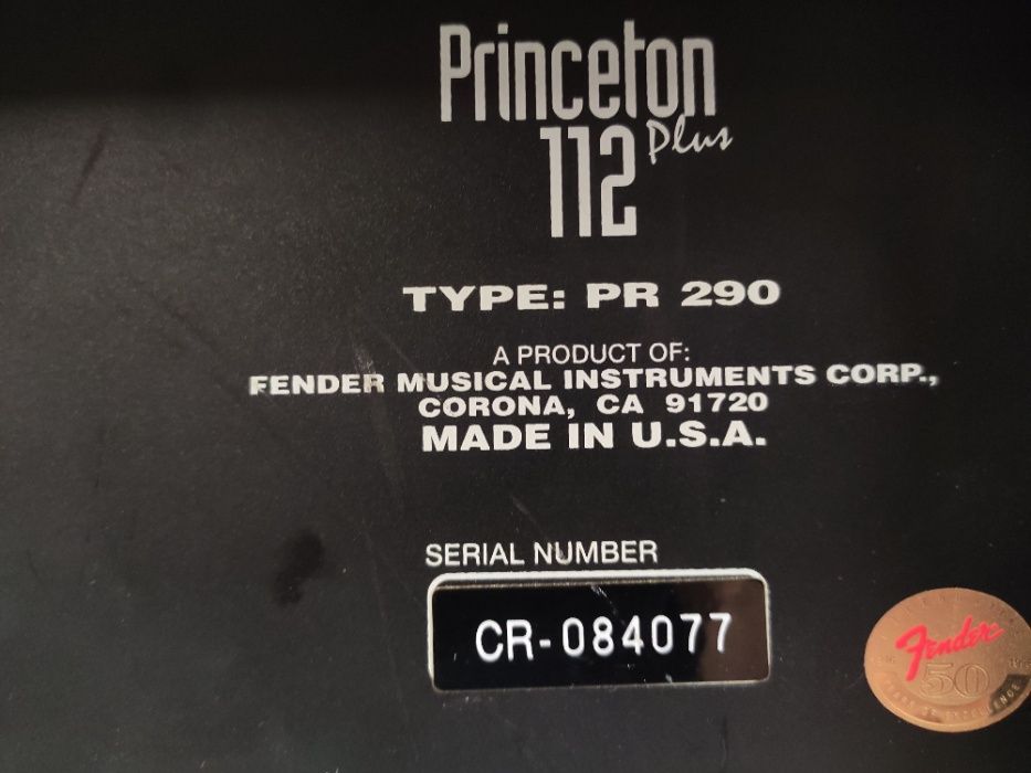 Fender Princeton 112 combo gitarowe 65W 12" USA