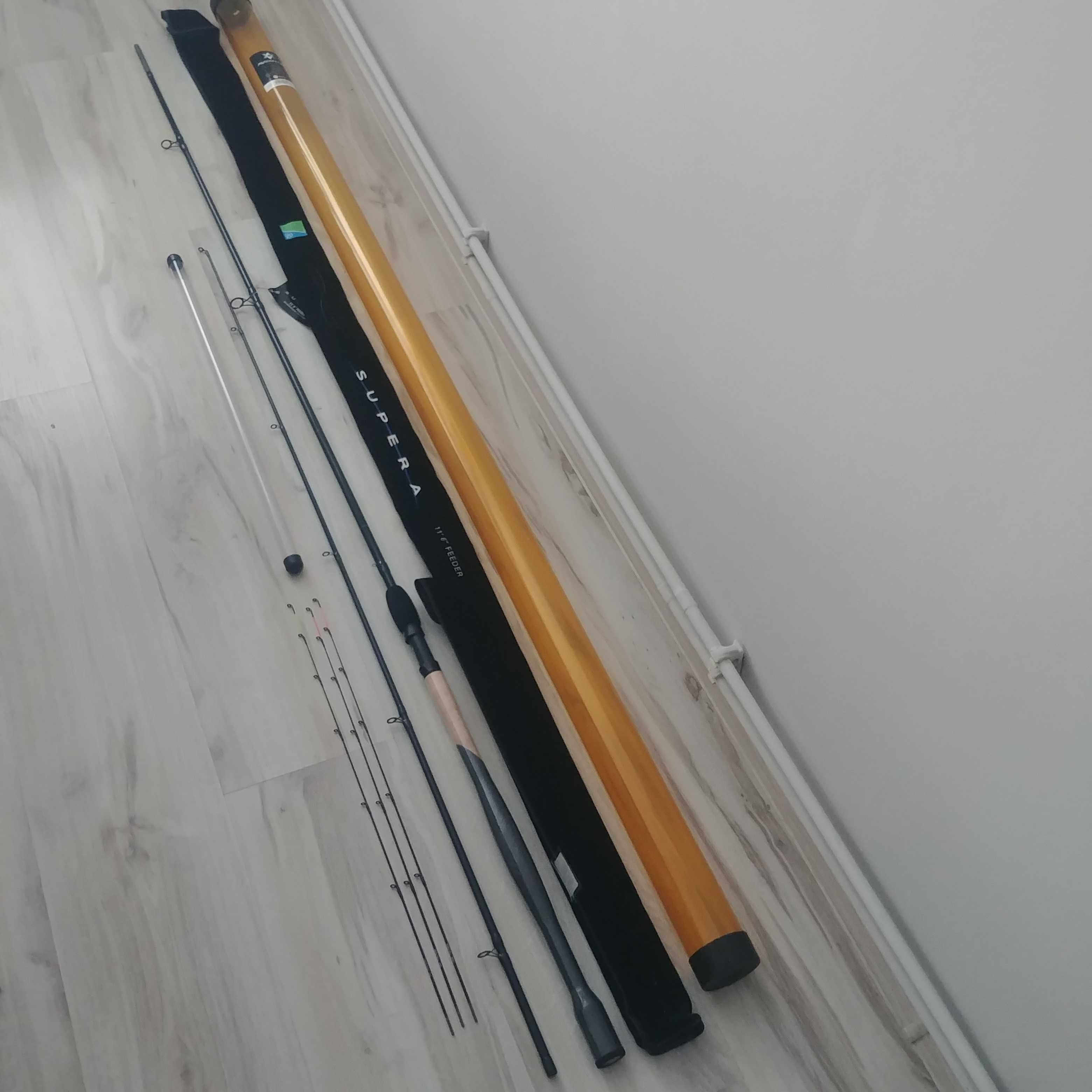 Feeder Preston Supera 11FT6"- 3,50m / 40g - [maver drennan flagman]