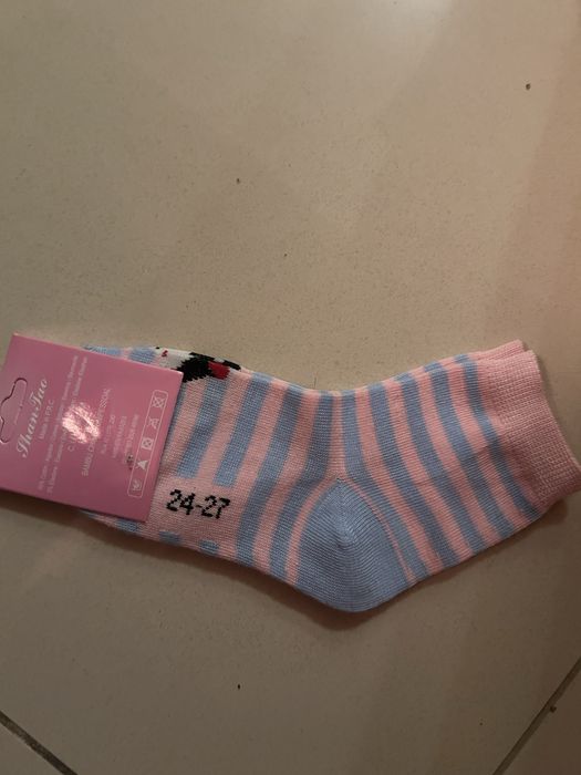 Skarpetki 24-27 dla dziewczynki
