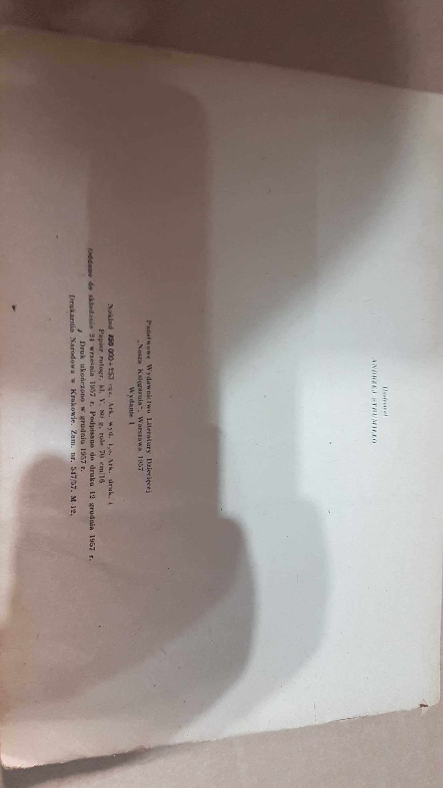 stara bajka dla dzieci zarozumiały tygrysek pamiątka prl 1957 rok