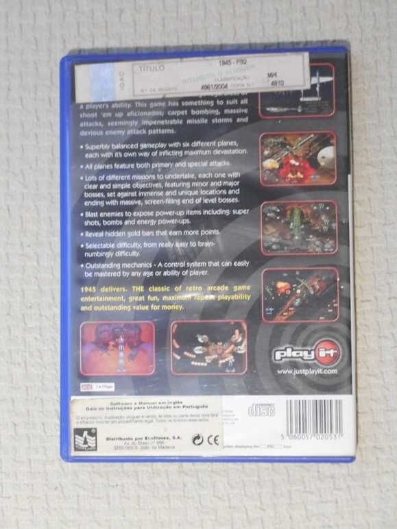 1945 I & II The Arcade Game Playstation 2