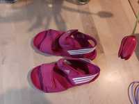 Różowe sandały sandałki dla dziewczynki 33 dla 21 cm
