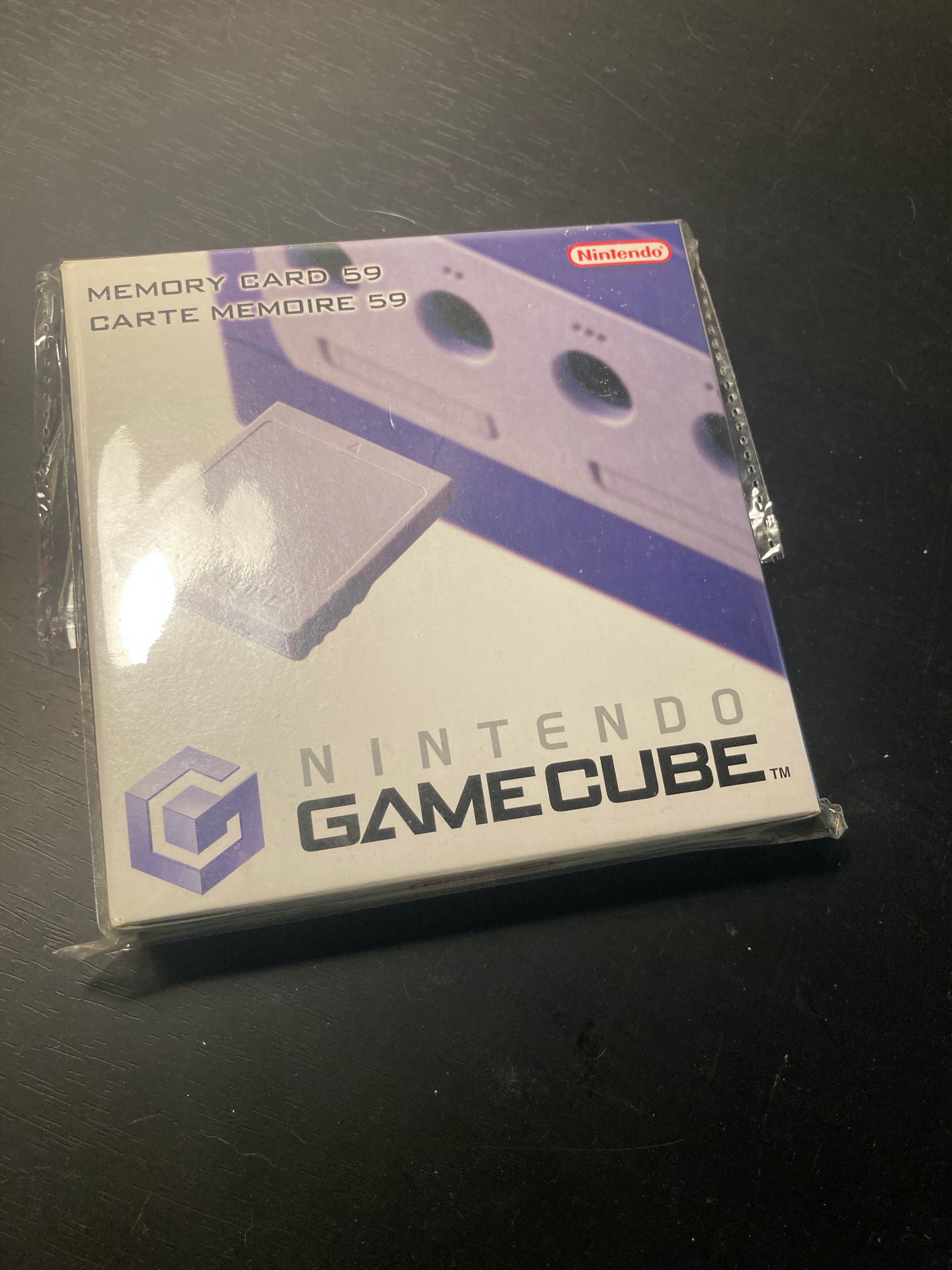 Cartão de memória Nintendo Gamecube Mermory card