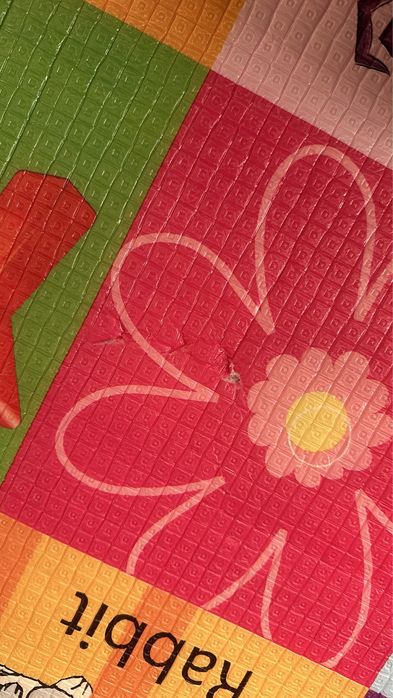 Двухсторонний коврик детский 180х200 термоковрик