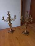Candelabros dourados clássicos 200>98€