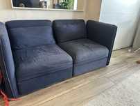 Kanapa sofa Vallentuna ikea z funkcją przechowywania